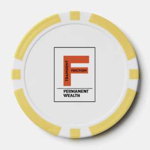 Tijdelijke Wrijving, Permanent Vermogen - Belegger Poker Chips