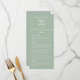 Tijdeloze Minimalistische Omgekeerde Ampersand Tro Menu