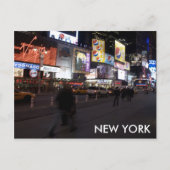 tijden sqaure nyc briefkaart (Voorkant)