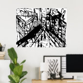 TIJDEN SQUARE CNBC POSTER (Thuiskantoor)