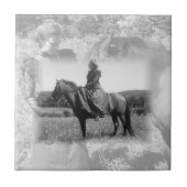 Tijden uit de lange tijd tegeltje (Voorkant)