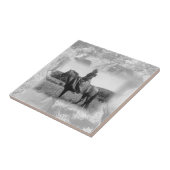 Tijden uit de lange tijd tegeltje (Zijkant)