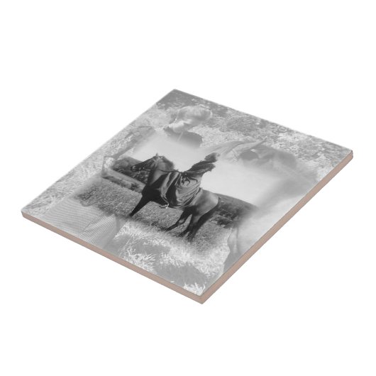 Tijden uit de lange tijd tegeltje (Zijkant)