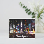 tijden vierkant nieuwe york briefkaart (Staand voorkant)