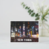 tijden vierkante lichten briefkaart (Staand voorkant)