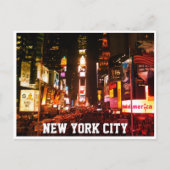 tijden vierkante lichten briefkaart (Voorkant)