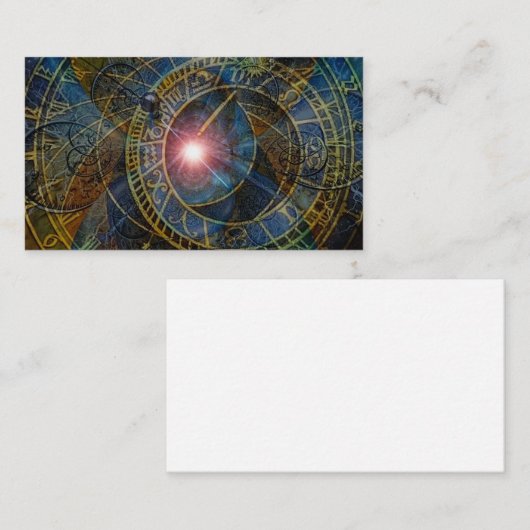 Tijden Visitekaartje (Voorkant / Achterkant)