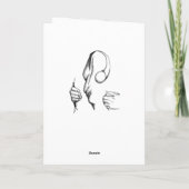 TIJDEN ZIJN MOEILIJK (2) Kerst Kaart (Achterkant)