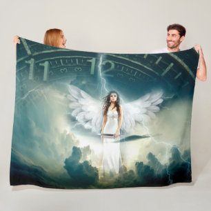 TIJDENGEL FLEECE DEKEN