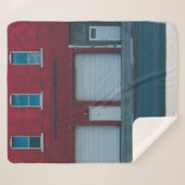 TIJDENS DAGEN GESLOTEN WIT-GARAGE SHERPA DEKEN (Voorkant (horizontaal))