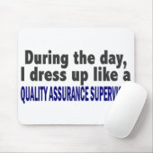 Tijdens de dag de Kwaliteitsborger Muismat (Met muis)