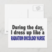 Tijdens de dag wordt de oncologie uitgezonden briefkaart (Voorkant / Achterkant)