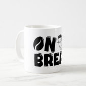 tijdens de pauze koffiemok (Voorkant links)