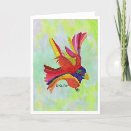 Tijdens de vlucht LeeMarie's creatieve ontwerp Kaart