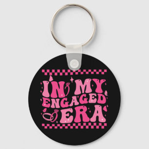 Tijdens mijn verloofde tijdperk Groovy Bruid Bache Sleutelhanger