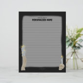 tijdflikkering - gevoerd papier (Staand voorkant)