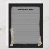 tijdflikkering - gevoerd papier (Voorkant)