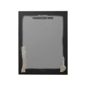 Tijdflikkering - ongevoerd notitieblok (Linkerzijde)