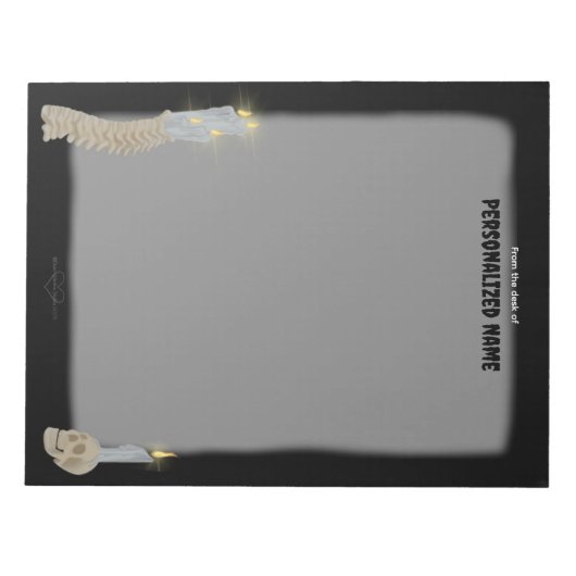 Tijdflikkering - ongevoerd notitieblok (Voorkant)