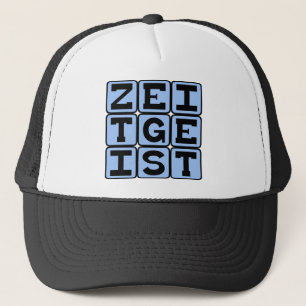Tijdgeest, dominante school van denken trucker pet