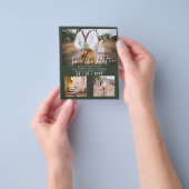 Tijdgenoten foto bewaar data verloving  flyer (Hand)