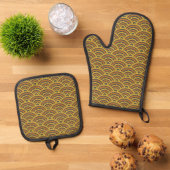 Tijdgewelven Ovenwant & Pannenlap Set (Top down)