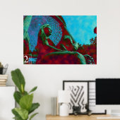 Tijdgolf Theory Girls Custom Poster (Thuiskantoor)