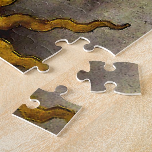 TIJDHANDEN Jigzaag Puzzle Legpuzzel (Zijkant)