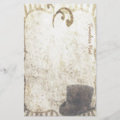 Tijdig Pet - Stationery Steampunk Briefpapier (Voorkant)