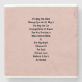 Tijdig Stenen Onderzetter (Voorkant)