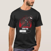 Tijdige belading motorrijwiel motorrijwiel t-shirt (Voorkant)