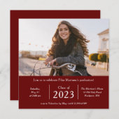 Tijdige foto van de Graduation Party van 2023 Kaart (Voorkant / Achterkant)