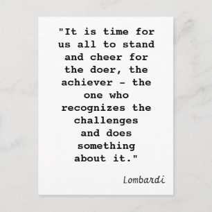 Tijdige herinnering, democratische stem! briefkaart