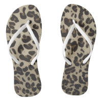 Tijdige mode aestetic leopard spots Teenslipper