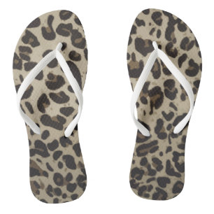 Tijdige mode aestetic leopard spots Teenslipper Teenslippers