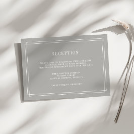 Tijdige ontvangst Kaart | Greige