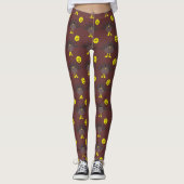 Tijdige Thanksgiving Turkije - Leggings (Voorkant)
