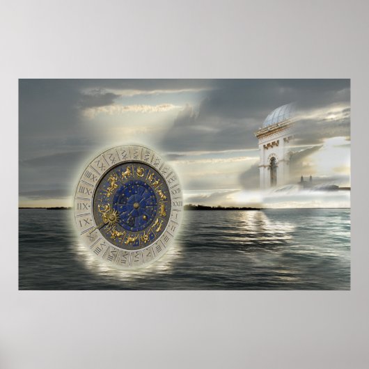 Tijdige trillingen poster (Voorkant)
