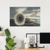 Tijdige trillingen poster (Thuiskantoor)
