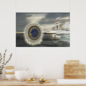 Tijdige trillingen poster (Keuken)