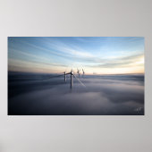 Tijdige turbines poster (Voorkant)