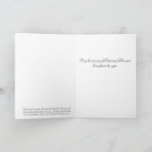 Tijding van de Grote Kerstkaart van de Vreugde Feestdagen Kaart (Binnen)