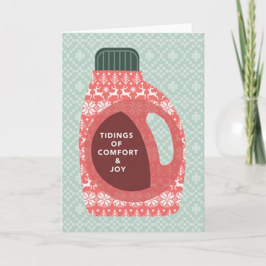 Tijding van de Kaart van de Vakantie van het (Voorkant)