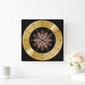 Tijdklok van de machine ~ Fractal Time Warp ~ Chao Vierkante Klok (Huis)