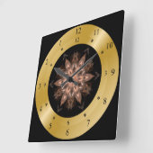 Tijdklok van de machine ~ Fractal Time Warp ~ Chao Vierkante Klok (Hoek)