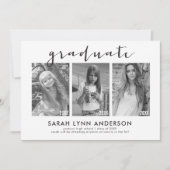 Tijdlijn 3 Uitnodiging voor fotoafstudeerfeest (Voorkant)