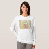 Tijdlijn Egypte T-shirt (Voorkant volledig)