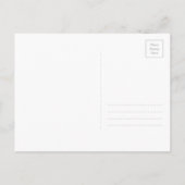Tijdlijn Opslaan Datum Post Card Aankondigingskaart (Achterkant)