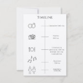 Tijdlijn Orde van Gebeurtenissen Heart Leaf Tree E Kaart (Voorkant)