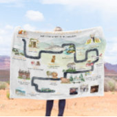 Tijdlijn relatie-artikel | Schattige gepersonalise Fleece Deken